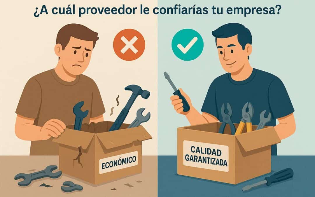 ¿Por qué elegir proveedores por calidad y no solo por precio puede salvar tu negocio?