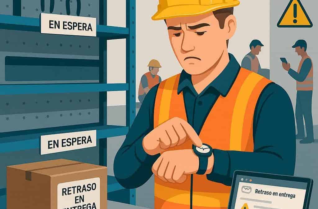 ¿Cómo afecta la demora en la entrega de herramientas al desempeño diario de una empresa?